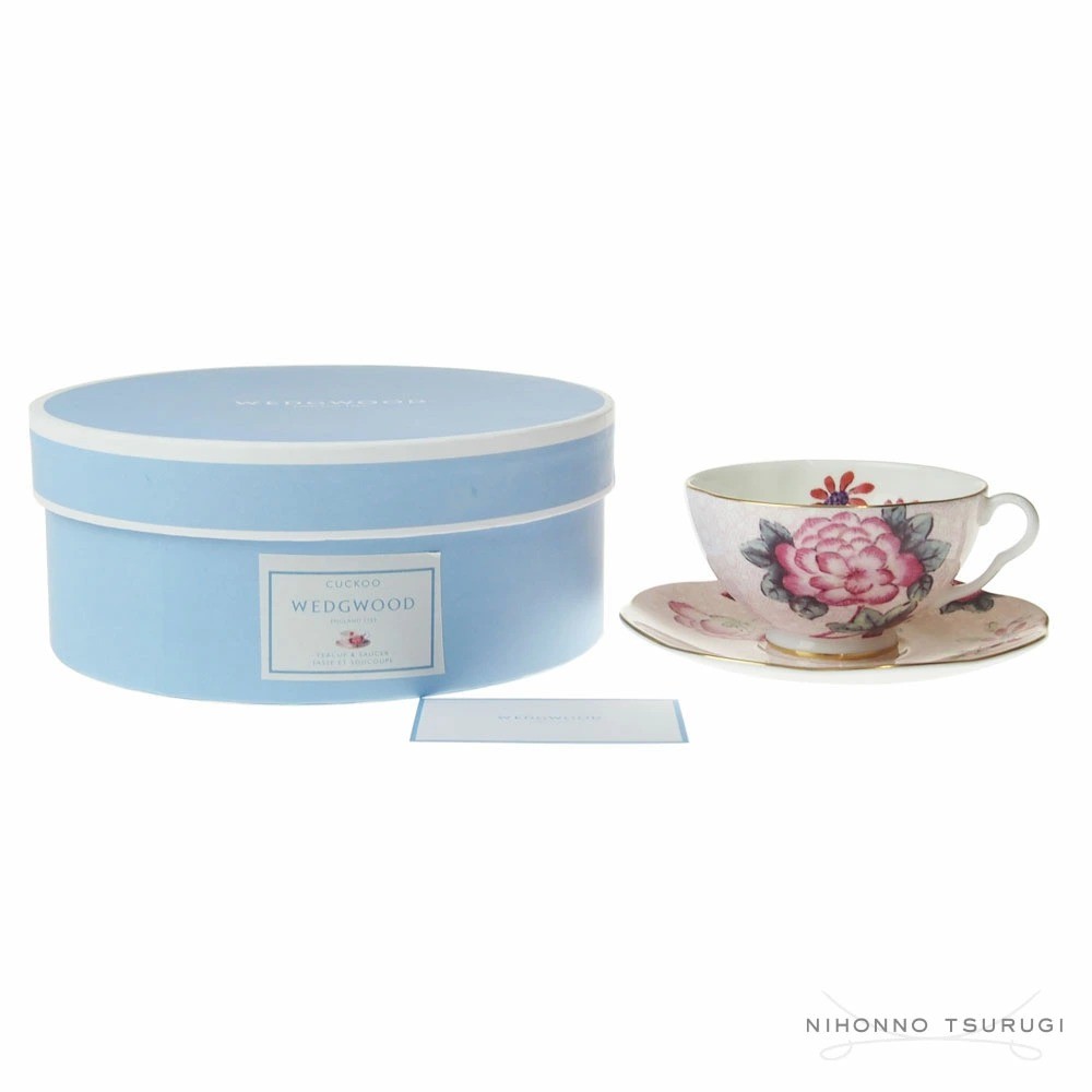 2本的劍｜韋奇伍德 (WEDGWOOD)  Harlequin Cuckoo 茶杯碟組｜茶杯&托碟｜骨瓷器｜250ml