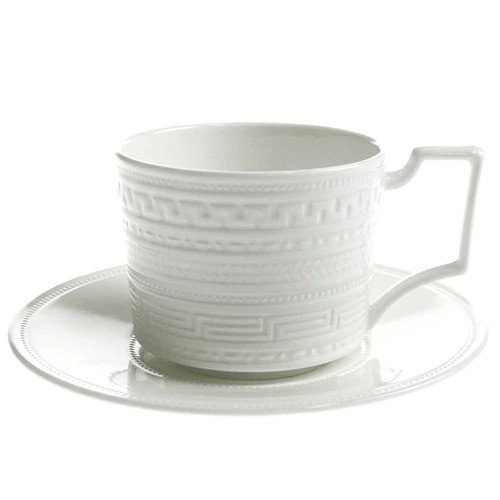2本的劍｜韋奇伍德 (WEDGWOOD)  Intaglio凹雕 茶杯碟組｜茶杯&托碟｜骨瓷器｜250ml